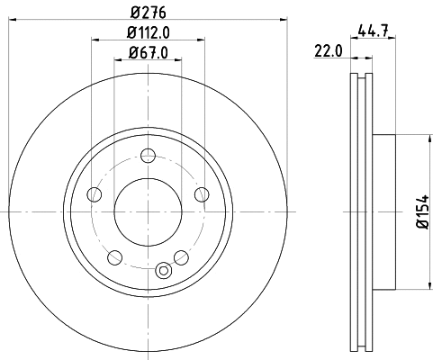 Brake Disc (54319)