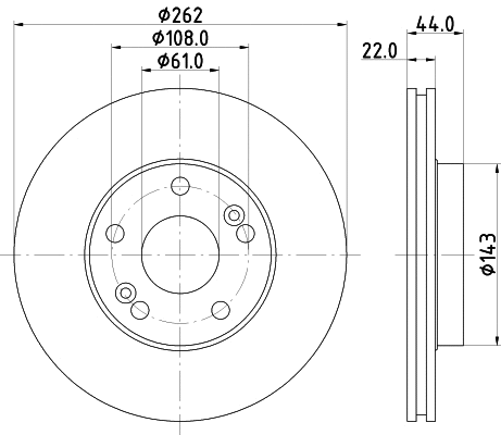Brake Disc (52832)