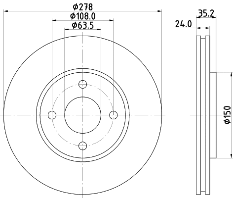 Brake Disc (54313)