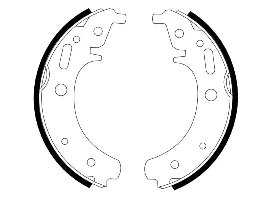 Brake Shoe Set (H8500)