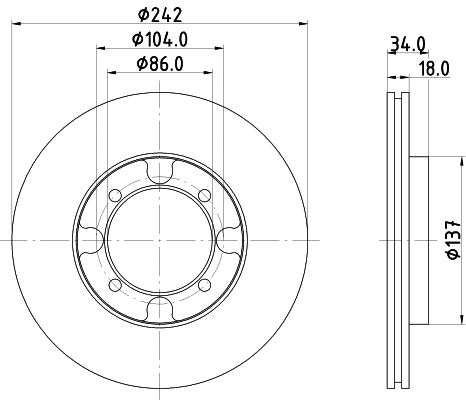 Brake Disc (52207)