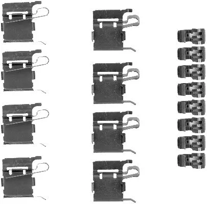 Accessory Kit, disc brake pad (K0190)