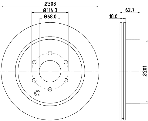 Brake Disc (54816)