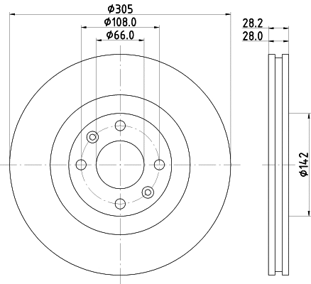 Brake Disc (50258)