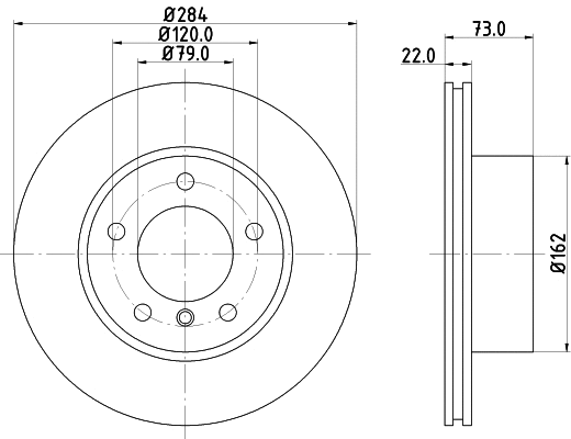Brake Disc (55384)