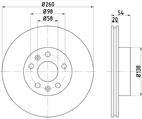 Brake Disc (50618)