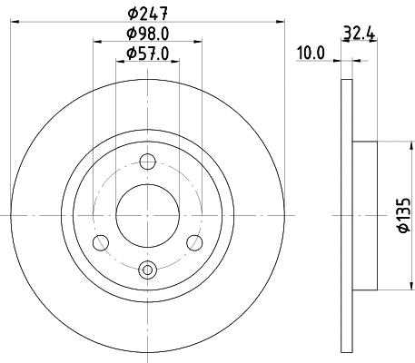 Brake Disc (50612)