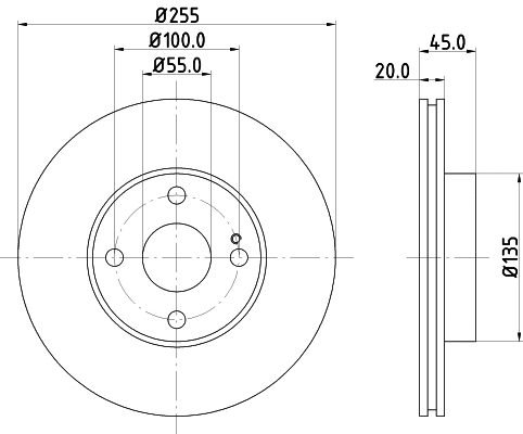 Brake Disc (50255)