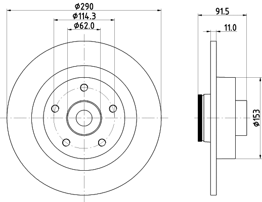 Brake Disc (56176)