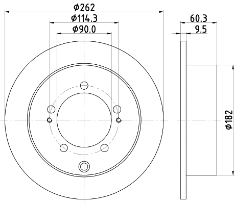 Brake Disc (54486)