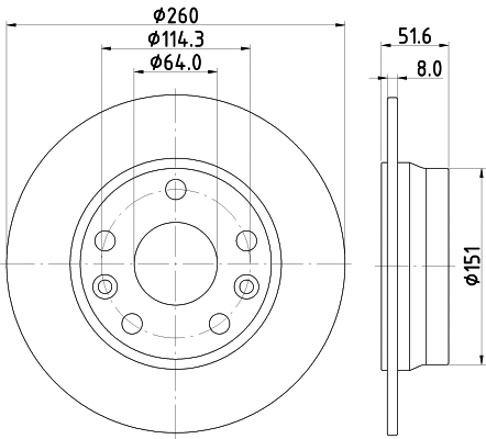 Brake Disc (56377)