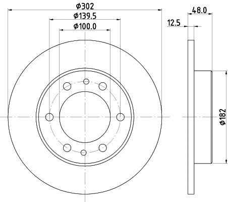 Brake Disc (53608)