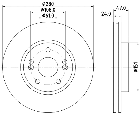 Brake Disc (54189)