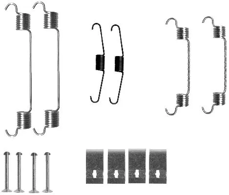 Accessory Kit, brake shoes (X0129)