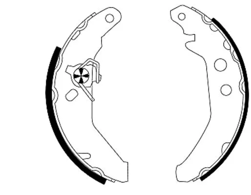 Brake Shoe Set (H8560)