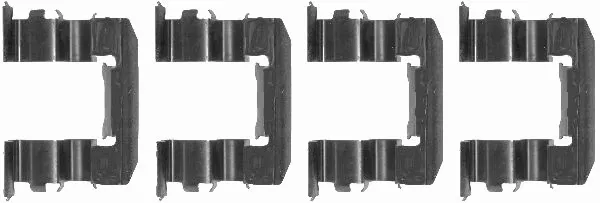 Accessory Kit, disc brake pad (K0287)