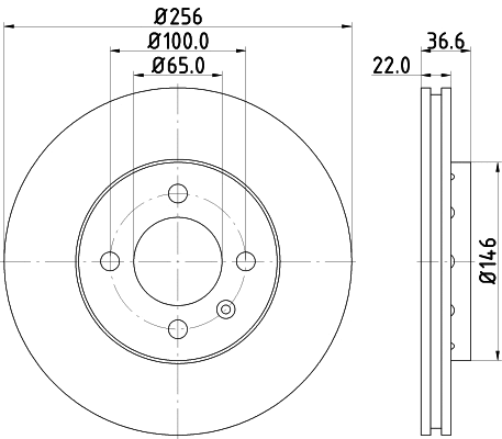 Brake Disc (55394)