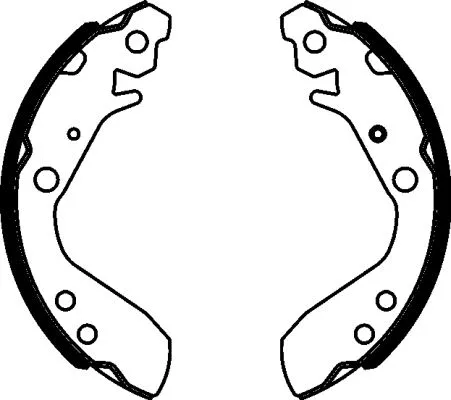 Brake Shoe Set (H1786)