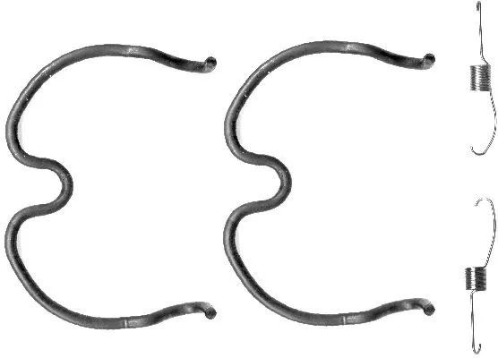 Accessory Kit, brake shoes (X0132)