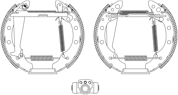 Brake Shoe Set (R0585)