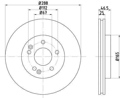 Brake Disc (52137)