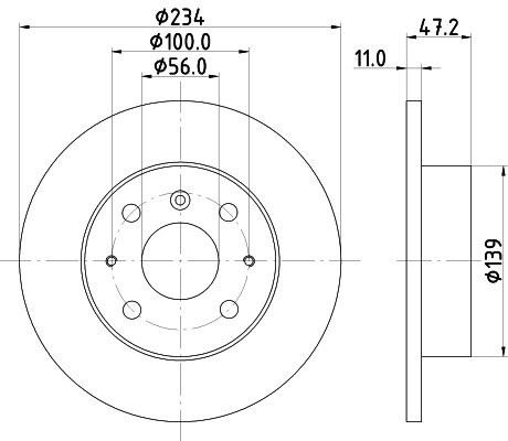 Brake Disc (50805)