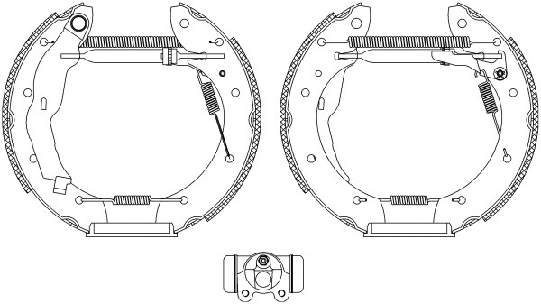 Brake Shoe Set (R1005)