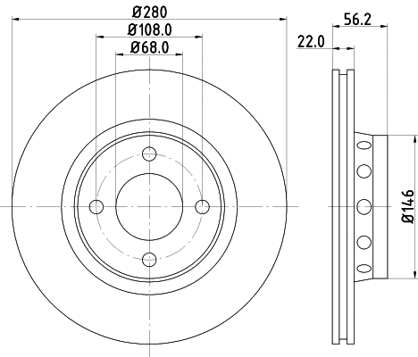 Brake Disc (53940)