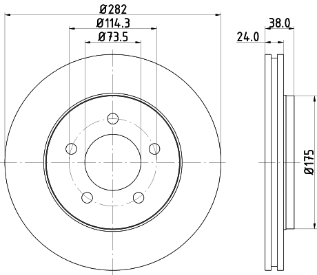 Brake Disc (50336)