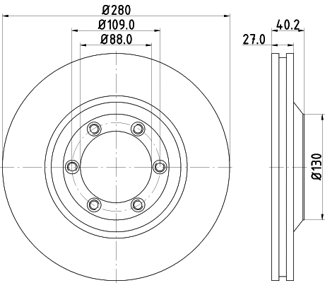 Brake Disc (54748)