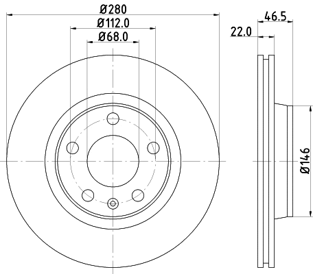 Brake Disc (53961)