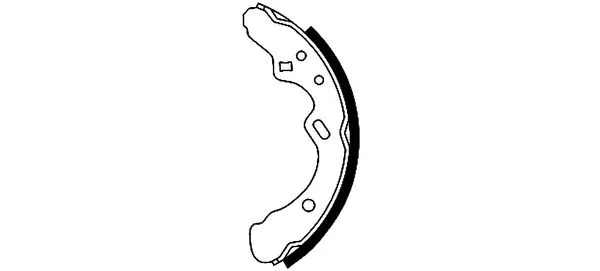 Brake Shoe Set (H8640)