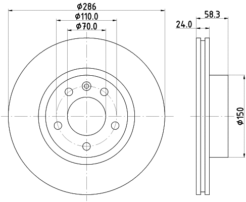 Brake Disc (52425)