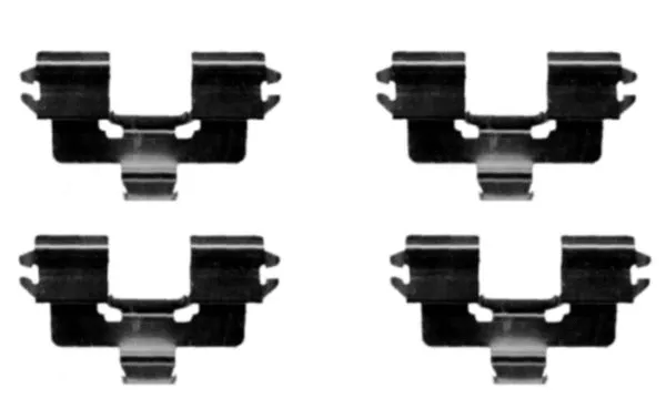 Accessory Kit, disc brake pad (K0249)