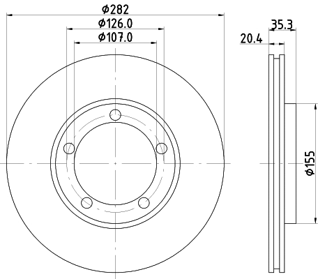 Brake Disc (52602)