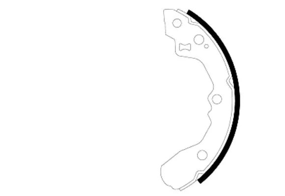 Brake Shoe Set (H9040)
