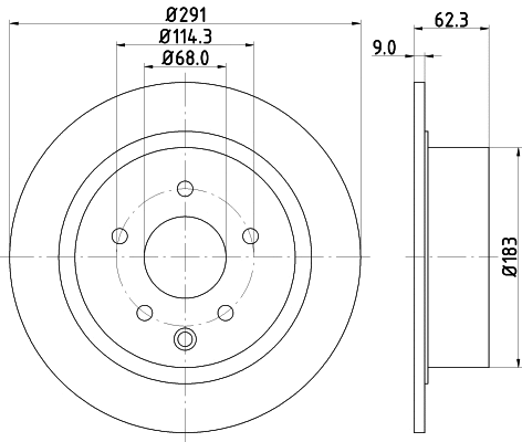 Brake Disc (55371)