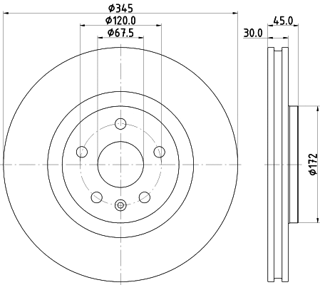 Brake Disc (56145HC)