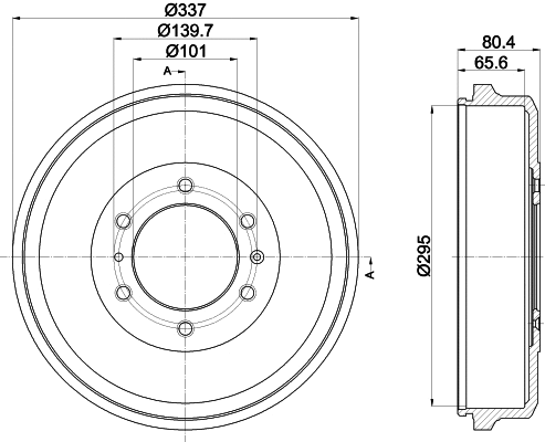 Brake Drum (61397)