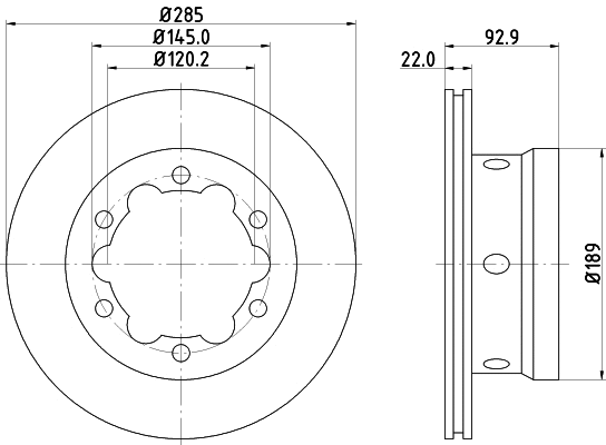 Brake Disc (52169)