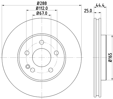 Brake Disc (54320)