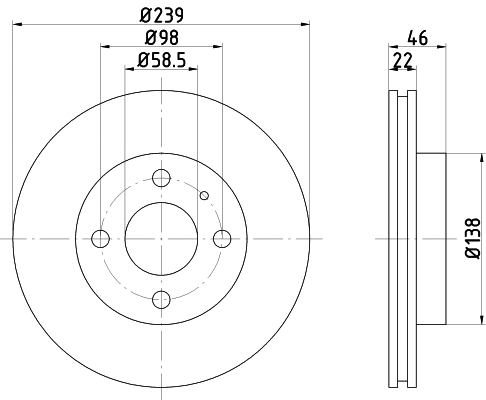 Brake Disc (50119)