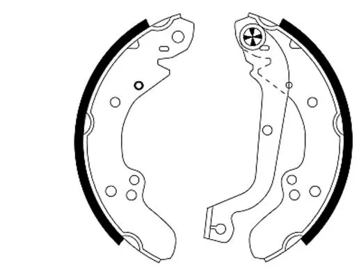 Brake Shoe Set (H8095)