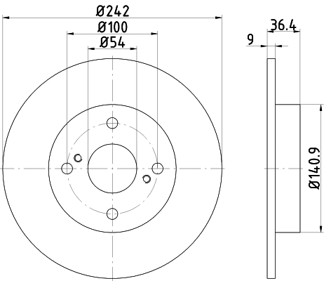 Brake Disc (54813)