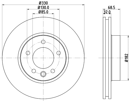 Brake Disc (54216)