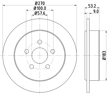 Brake Disc (50335)