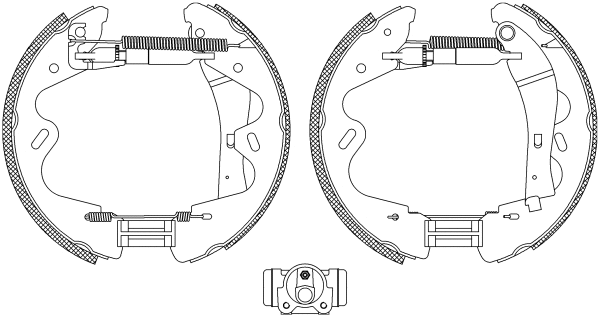 Brake Shoe Set (R1342)