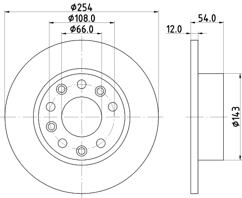 Brake Disc (52813)