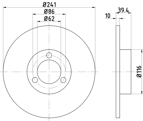 Brake Disc (52503)