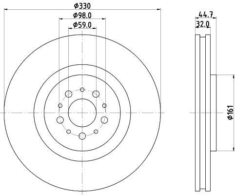 Brake Disc (54196)